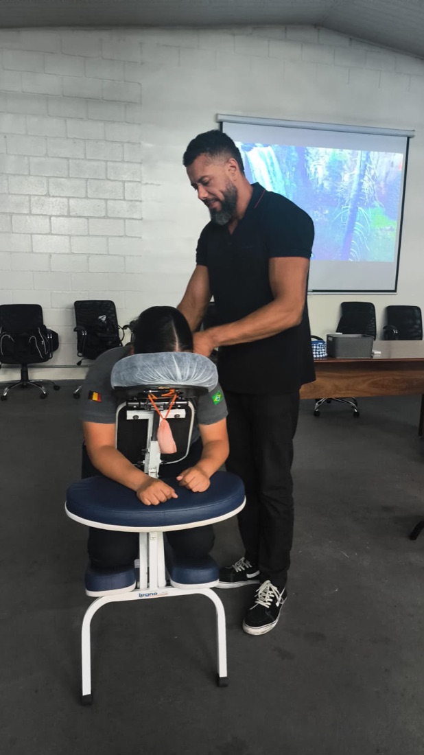 Atendimento em sala de reunião